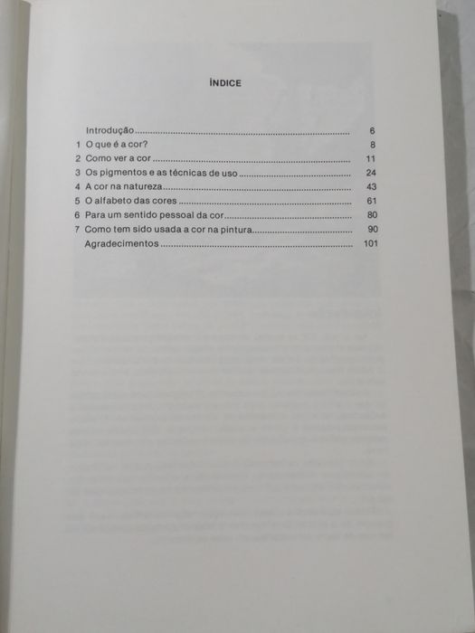 A cor em pintura