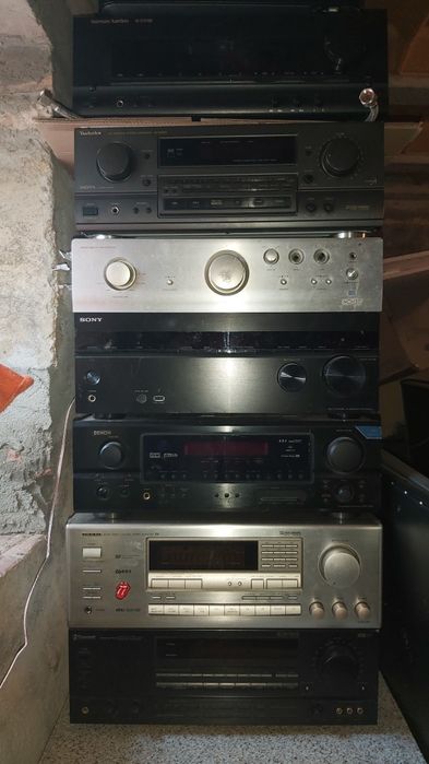 Amplitunery, Deck, CD, radia, VHS