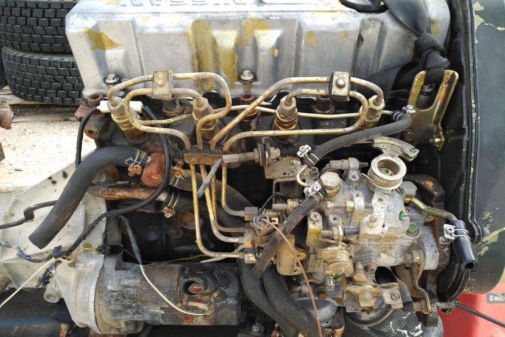 Motor Nissan LD20-II 2.0 diesel & caixa manual para Nissan Vanette.