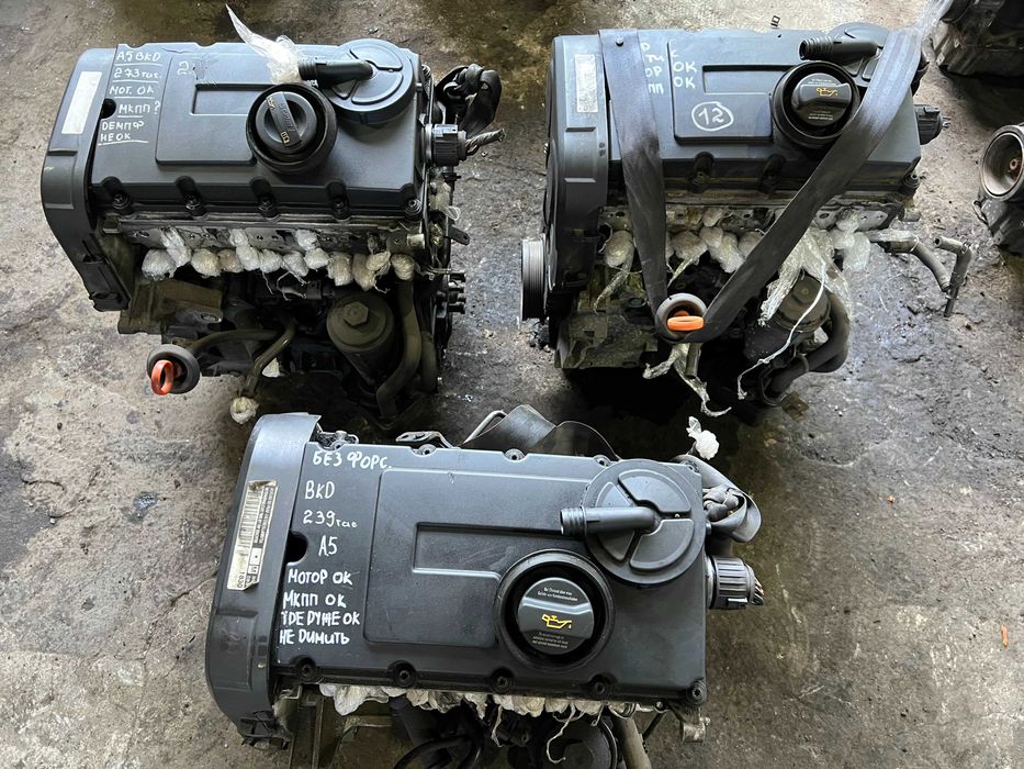 мотор bkd 2.0 tdi двигатель шкода а5 гольф 5 тоуран кадди 103kwt