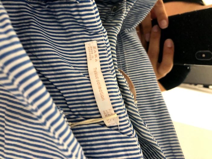 Camisola / blusa sem ombros da Zara tam. M/L NOVA