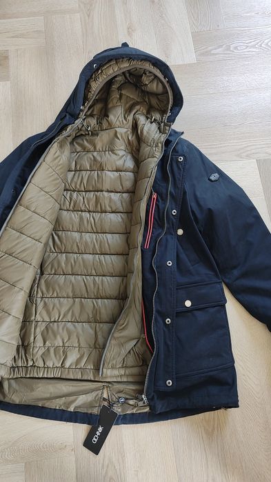 Kurtka męska Ochnik 3 w 1 parka granat L