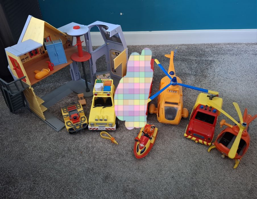 Strażak Sam zestaw zabawek