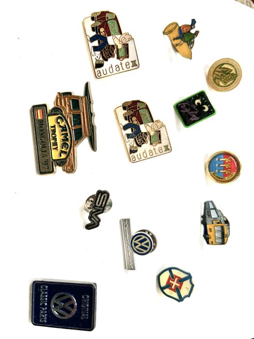 12 pins para coleção