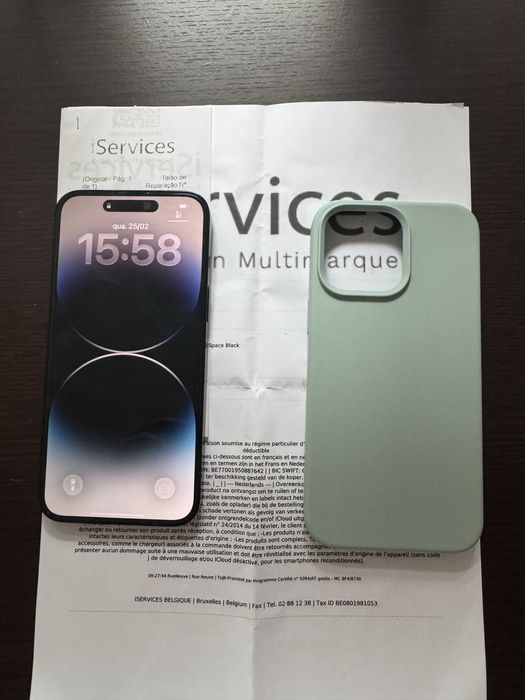 Iphone 14 pro max com garantia 2 anos e bateria nova Iservices.