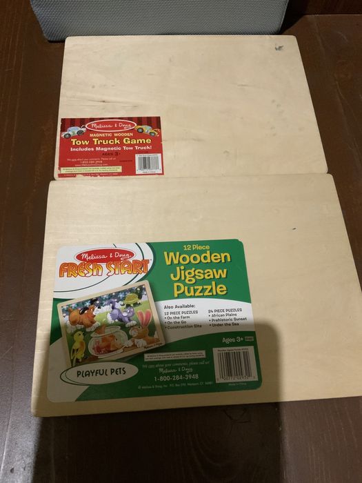 Головоломка пазл рамка вкладыш Melissa&Doug малыш развитие