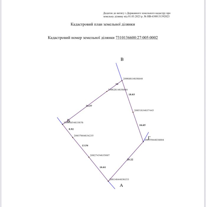 Фасад Калинівська комерція 22 сотки