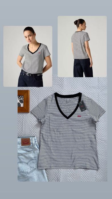 Жіночі футболки Levi’s, Guess оригінал розмір S M