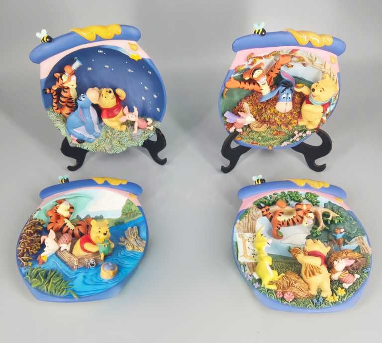 Pratos Winnie The Pooh - Colecção (x4)