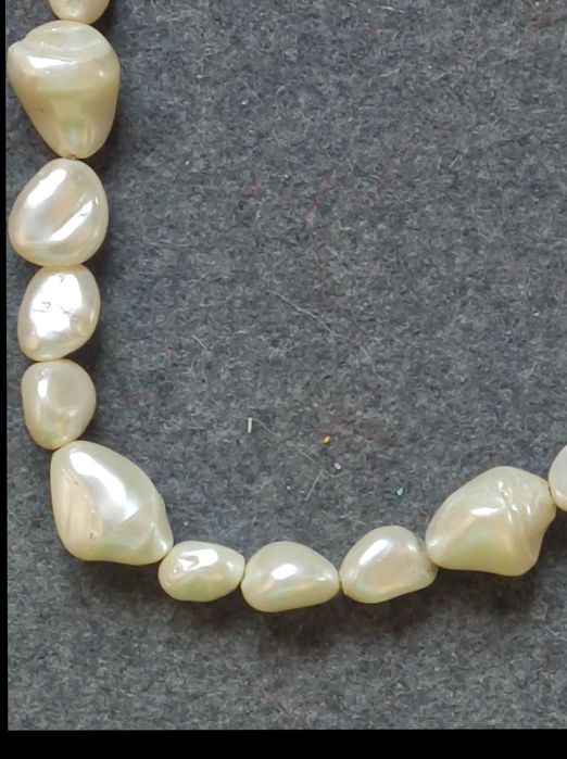 Намисто річкові перли барочні вінтаж