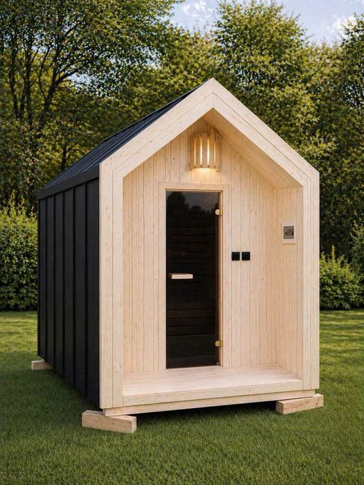 Sauna ogrodowa ocieplana. Sauna fińska