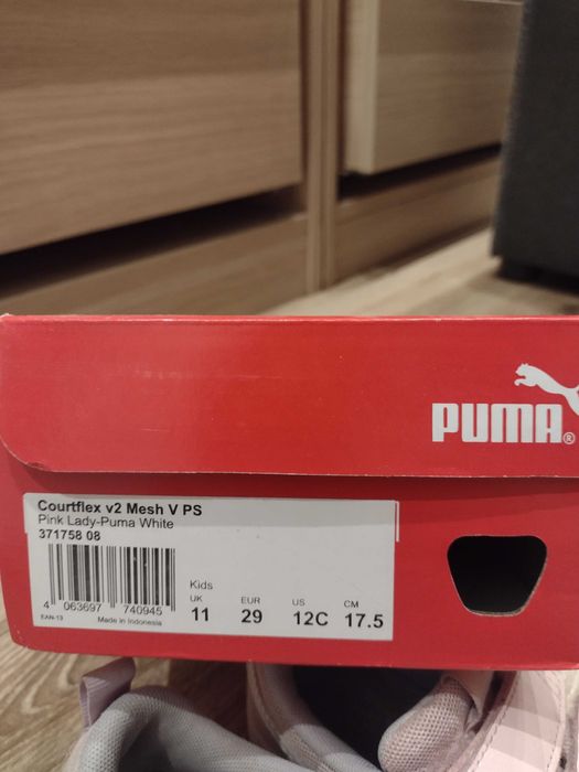 Sneakersy, adidasy Puma różowe 29