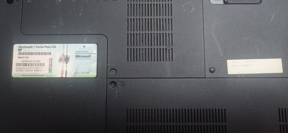 Portatil HP para desocupar