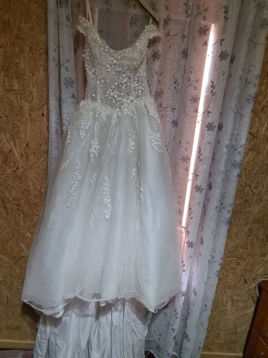 Vestido de noiva + veu