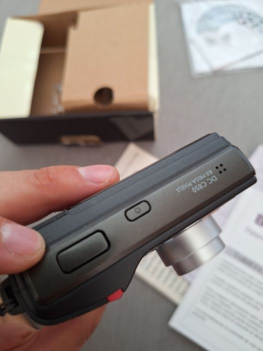 Aparat cyfrowy BenQ DC C850 8 Mpix + pudełko i akcesoria retro