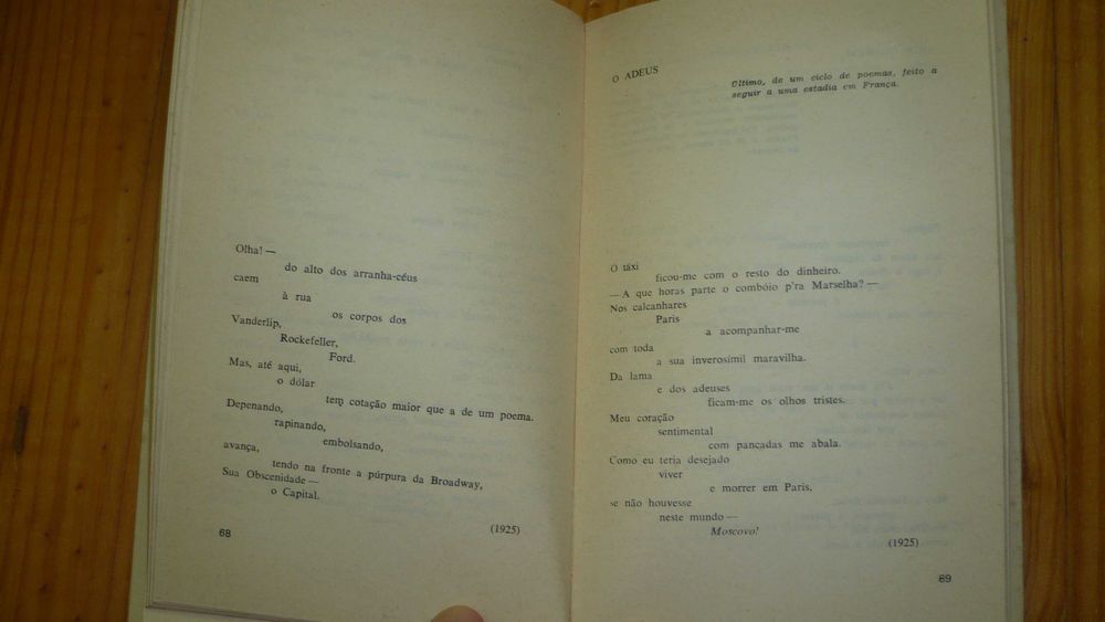 autobiografia e poemas - Maiakowski
