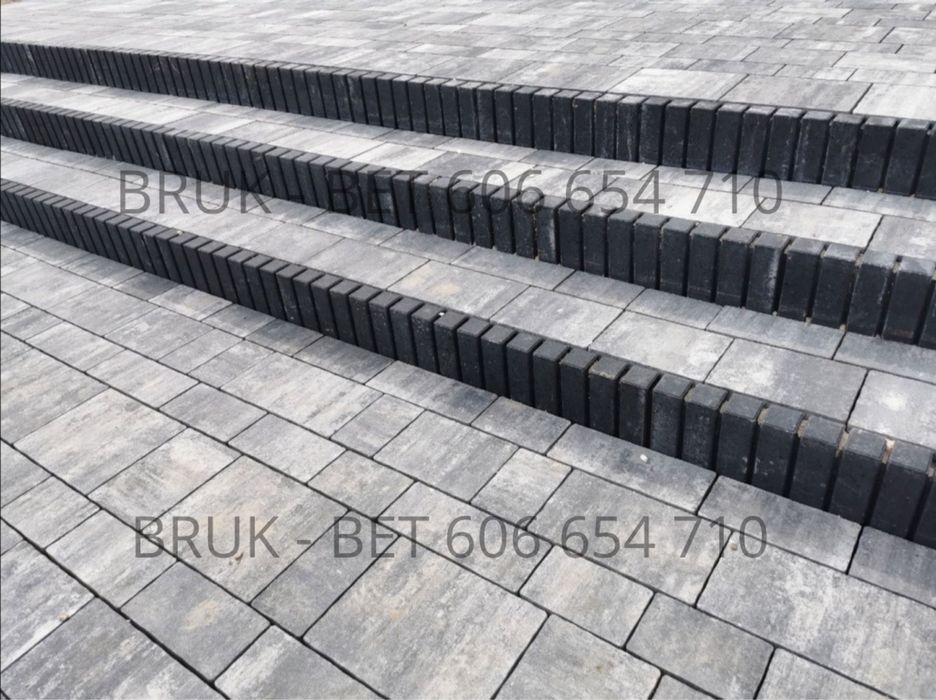 Kostka brukowa BRUK-BET  Promenada 6,5 cm, Ideo 6 cm Polbruk