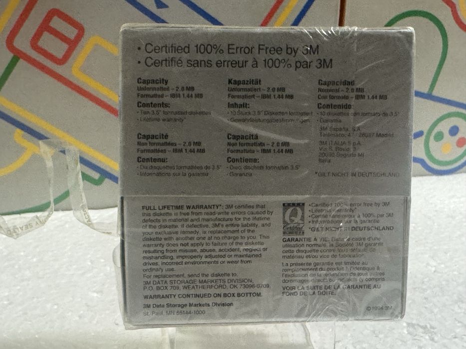 Diskettes High Density 3M