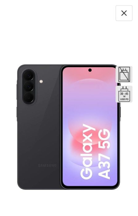 Vendo Samsung Galaxy A37 5G 8GB 256GB 6.7" Cinzento