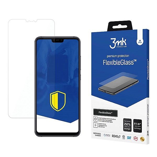Szkło hybrydowe 3mk FlexibleGlass™ na Xiaomi Mi8 Lite Global
