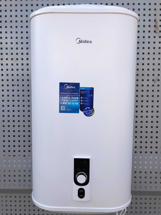 Бойлер НОВИЙ Midea D50-20ED2(D) 50 літрів плоский сухий тен універсал