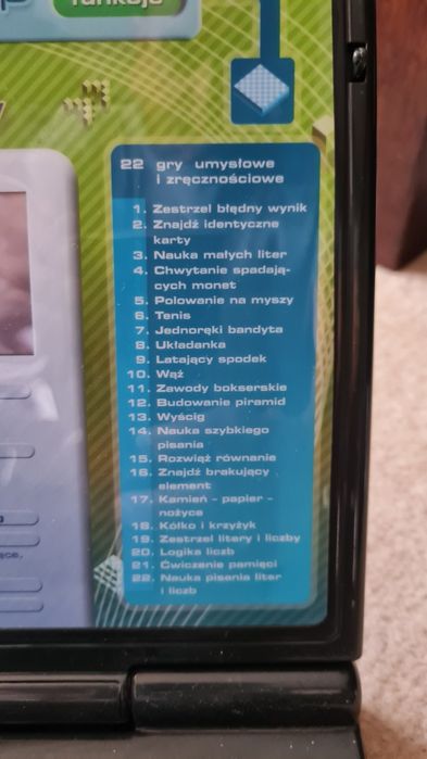 Laptop edukacyjny