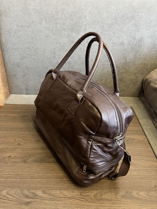 Сумка дорожная Cotton TRADERS. Натуральная кожа. Новая.