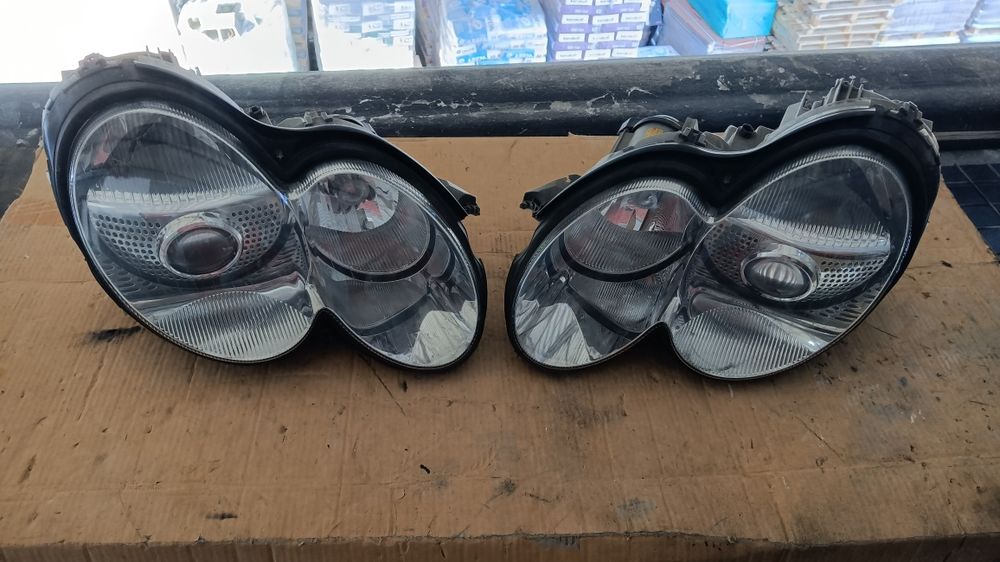 Ótica Mercedes SL r230 farol óptica xenon