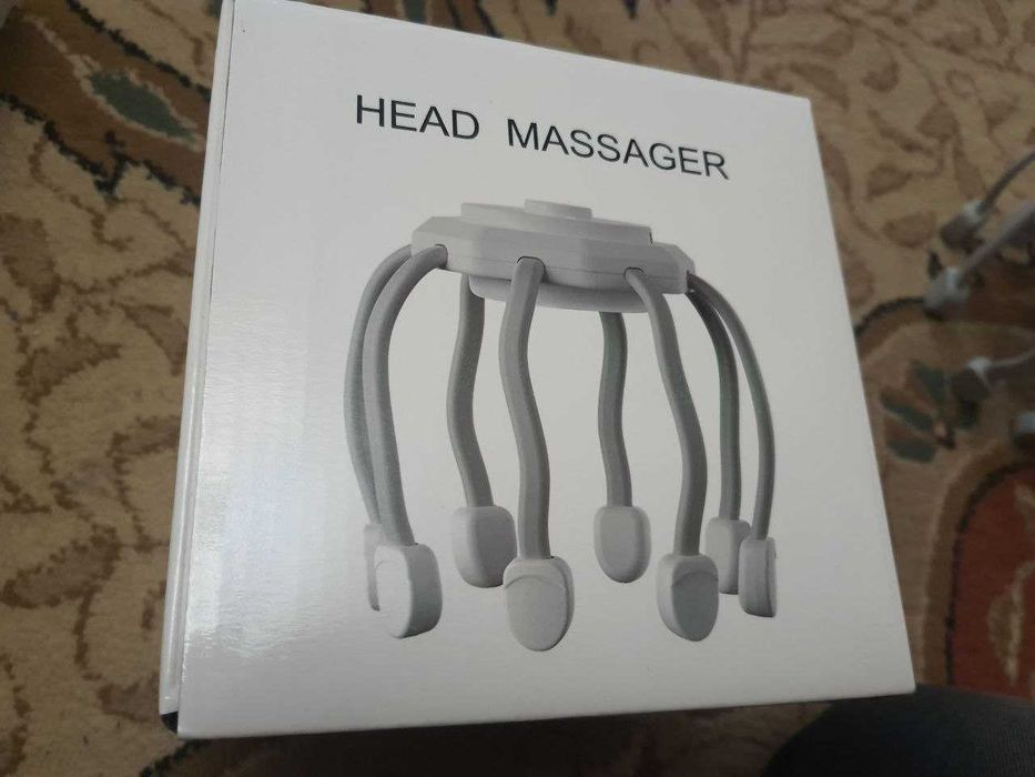 Релаксаційний електричний масажер для голови з акумулятором , 190