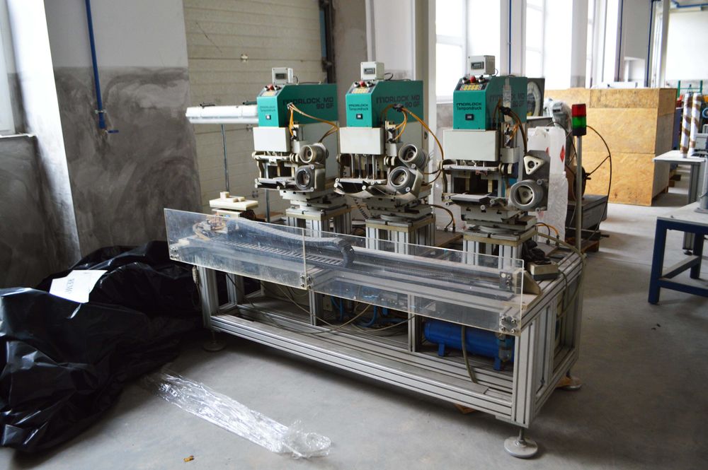 Automatyczna linia do tampodruku MORLOCK MD 90 GF