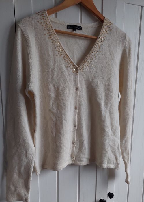 Kardigan Saint Tropez r.38, 70% angora