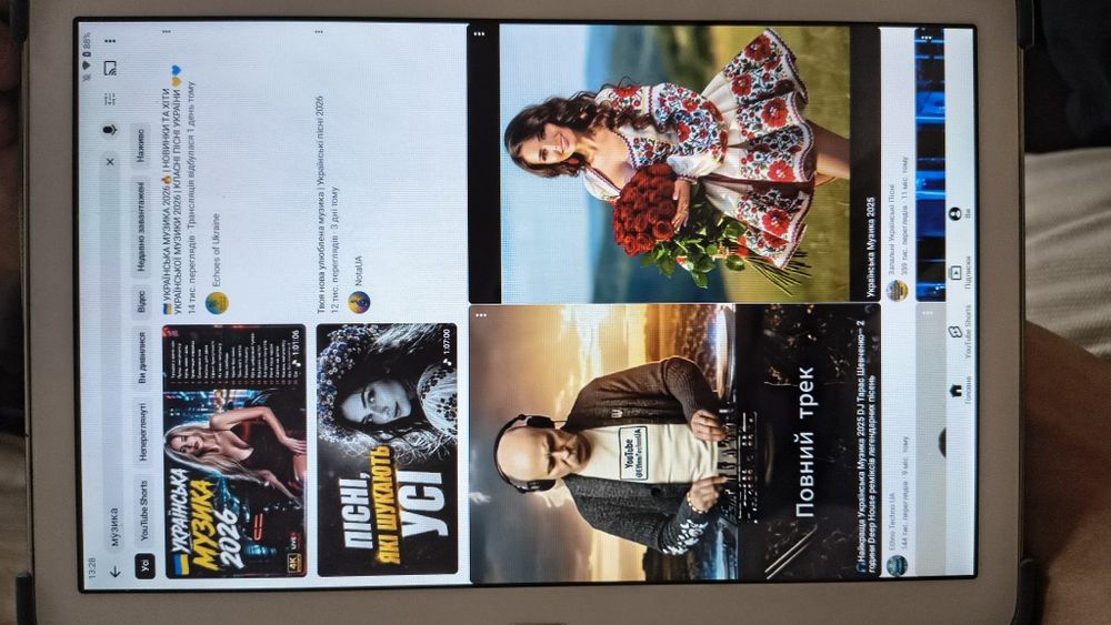 Оригінальний планшет Samsung Galaxy Tab 4 10.1 (SM-T530) — 10" / Android 11 / для YouTube та навчання