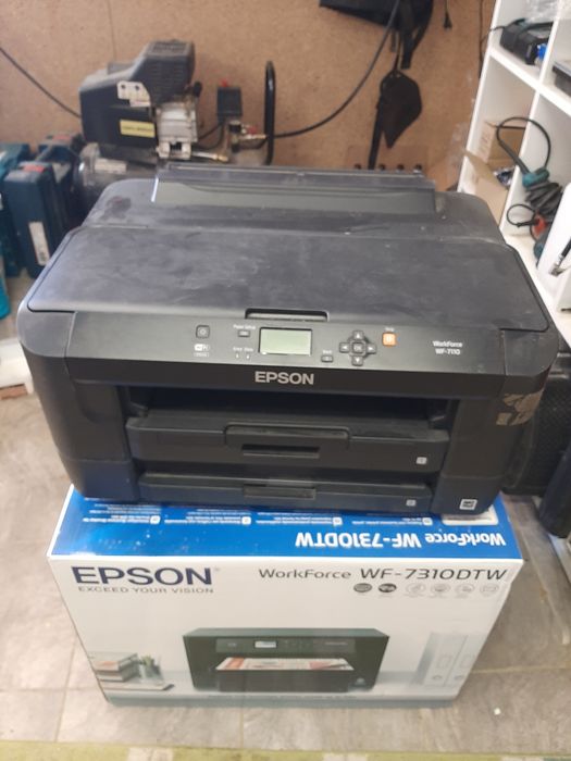 Dwie drukarki Epson wf7110 na części