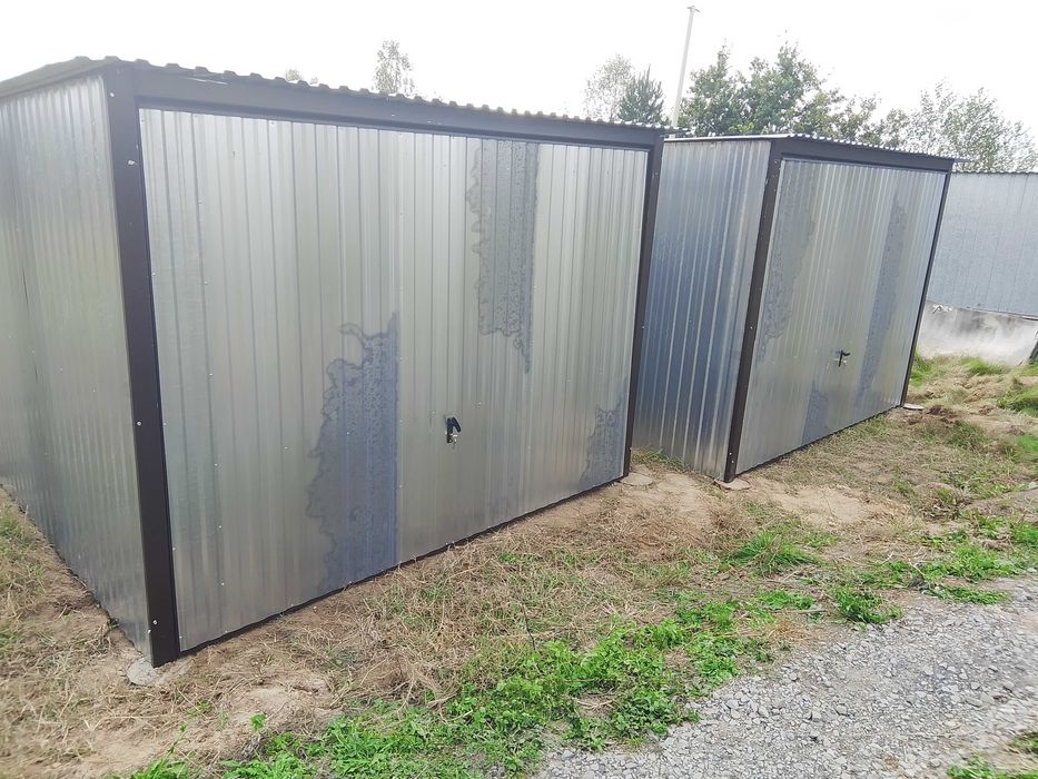 Garaż blaszany 3x5 Na budowe