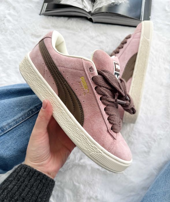 !!WOW!! Puma Suede XL Pink Brown 36 37 38 39 40 41 | пума суед хл