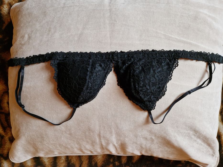 Biustonosz stanik H&M 75B czarny