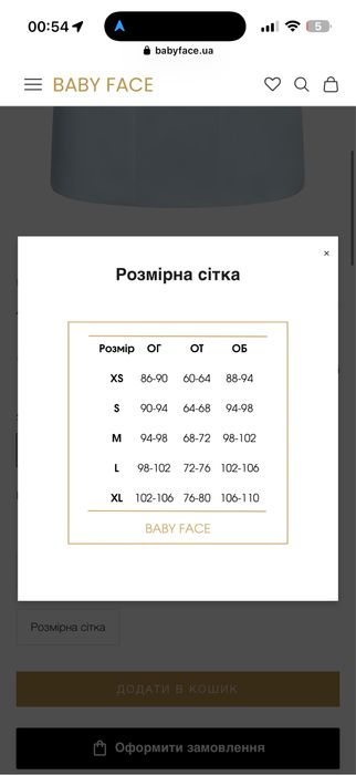 Сукня baby face