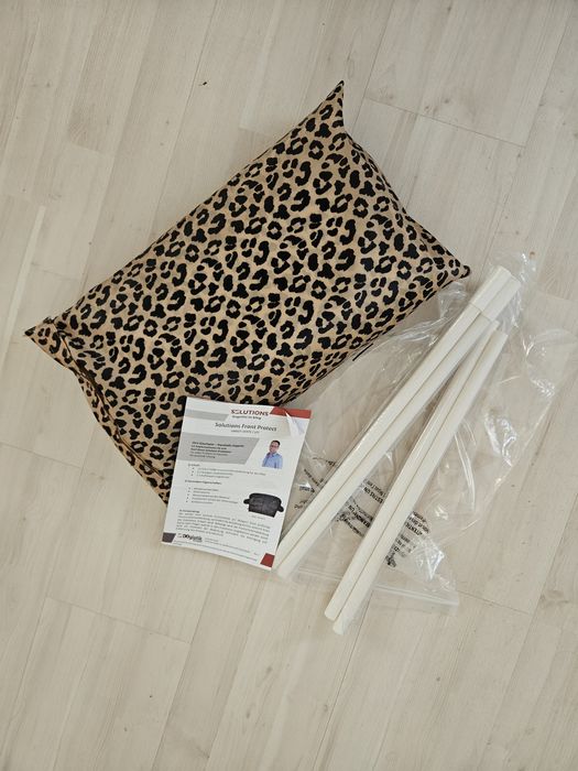 Накидка на лобове скло захисник від снігу, дощу, сонця  леопард