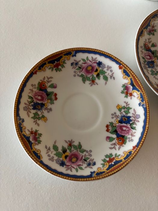 Serviço de chá/café alemão vintage 12 conjuntos–bule + açucareiro