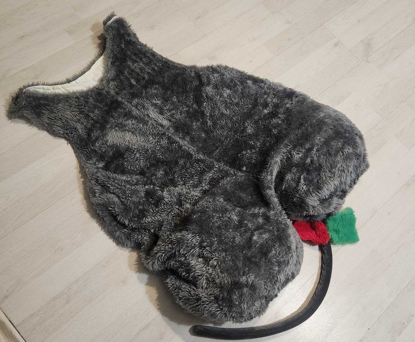 strój myszy mysz myszka ogon szczur XL 2556