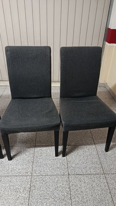 Cadeiras IKEA Henriksdal com Capa