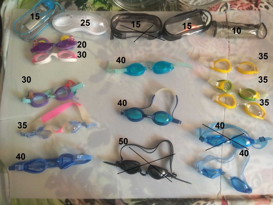 Окуляри,маски для плавання