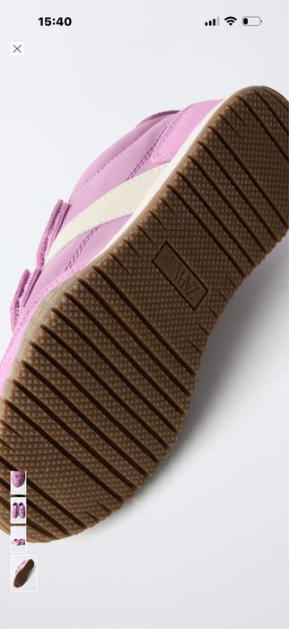 Шкіряні кросівки фірми Zara,розмір 36