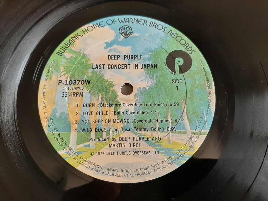 Deep Purple - Last Concert In Japan - Japão - Vinil LP