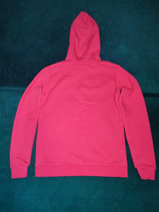 Стильный худи реглан кенгурушка малинового цвета. Размер XS.новый