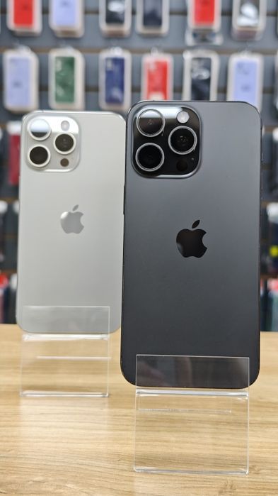 iPhone 15 Pro Max 512GB (Black / Natural Titanium) —  гарний стан+ Гар