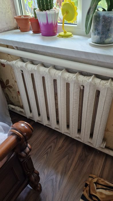 Чугунные батареи с трубами