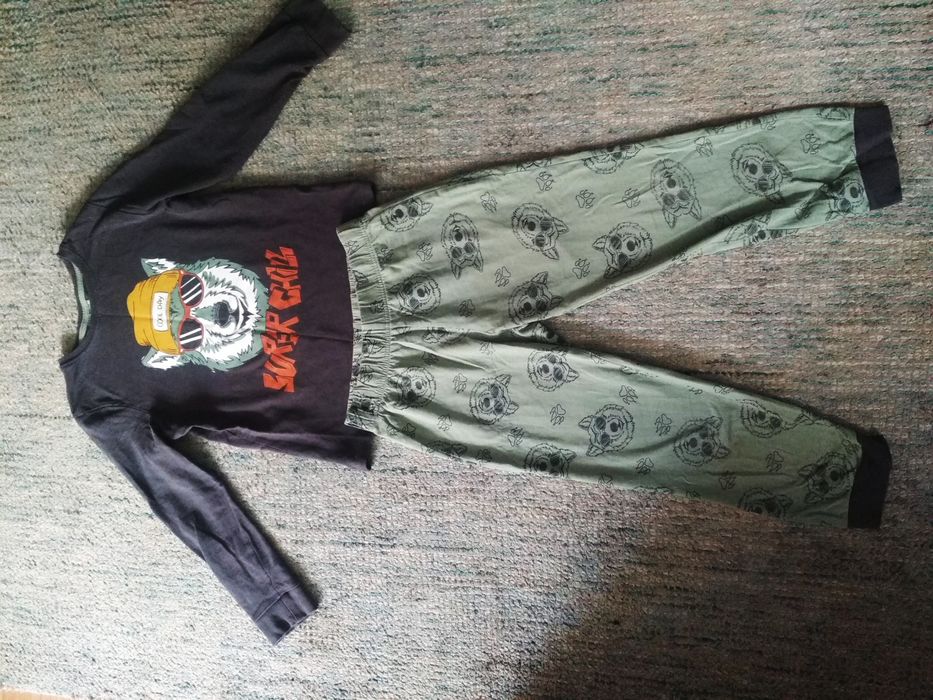 Piżama długa Wilki Destination 134/140