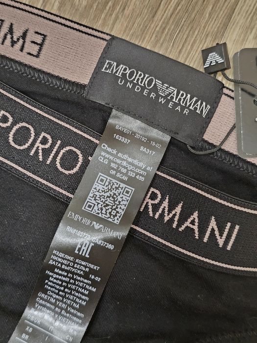 Majtki stringi kors czarne komplet Arnani xs