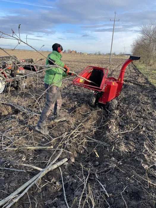 rębak spalinowy Cedrus RB05 z wałkiem podającym- wynajem